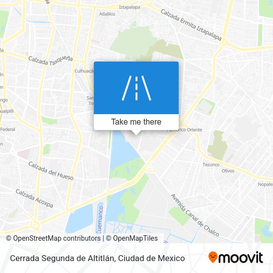 Cerrada Segunda de Altitlán map