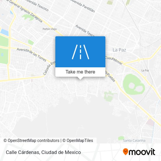 Calle Cárdenas map