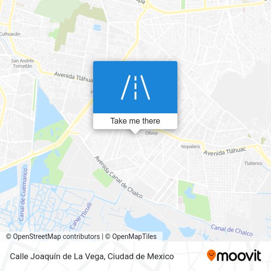Calle Joaquín de La Vega map