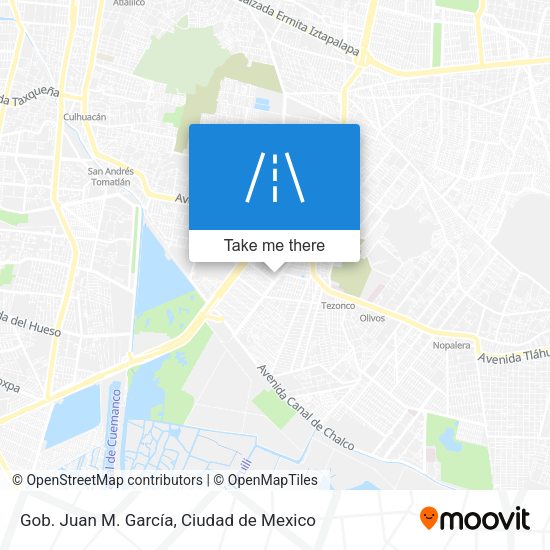 Mapa de Gob. Juan M. García