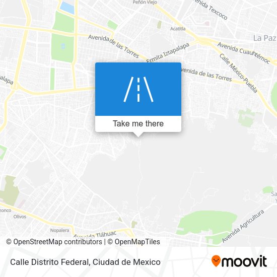 Mapa de Calle Distrito Federal