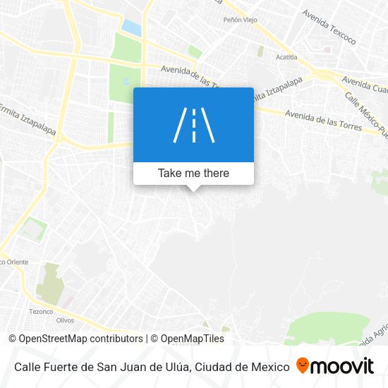 Mapa de Calle Fuerte de San Juan de Ulúa