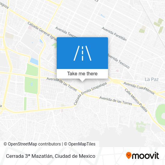 Cerrada 3ª Mazatlán map