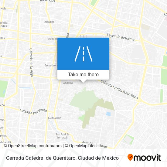 Cerrada Catedral de Querétaro map