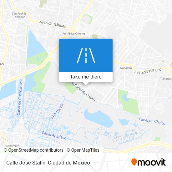 Calle José Stalin map