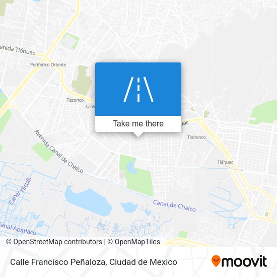 Mapa de Calle Francisco Peñaloza