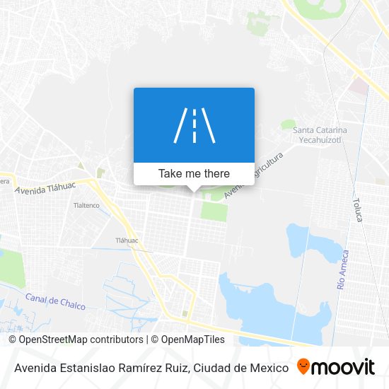 Avenida Estanislao Ramírez Ruiz map