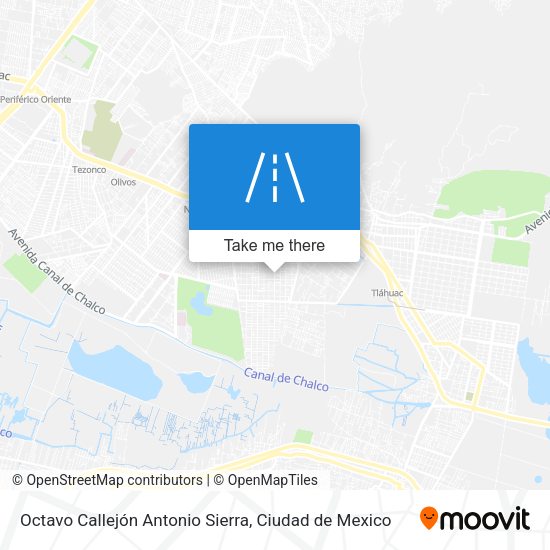 Octavo Callejón Antonio Sierra map