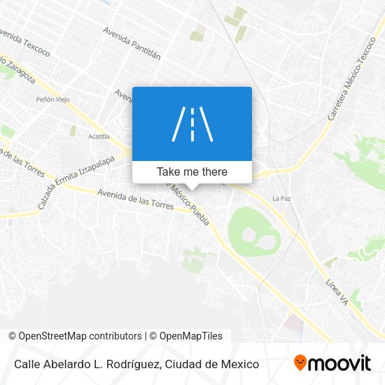 Calle Abelardo L. Rodríguez map