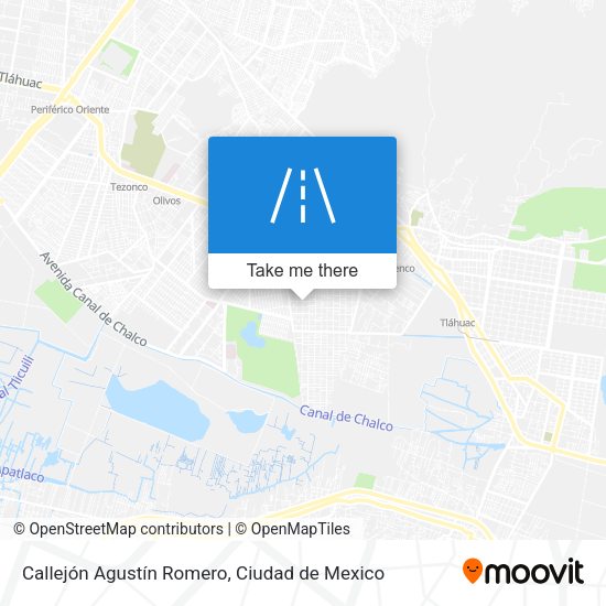 Callejón Agustín Romero map