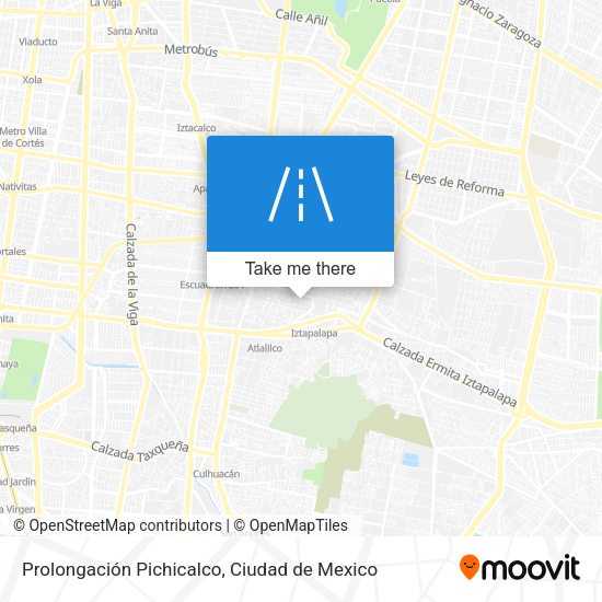 Mapa de Prolongación Pichicalco