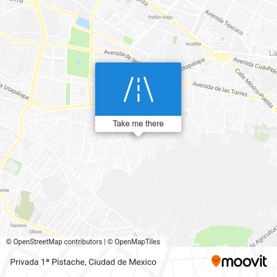Mapa de Privada 1ª Pistache