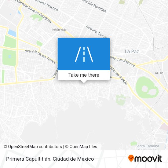 Mapa de Primera Capultitlán