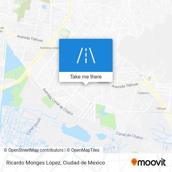 Mapa de Ricardo Monges López