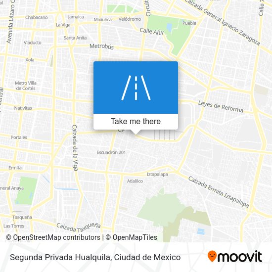 Segunda Privada Hualquila map
