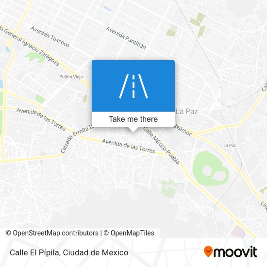 Mapa de Calle El Pípila