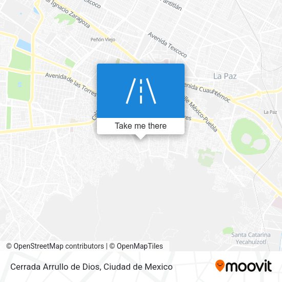 Cerrada Arrullo de Dios map