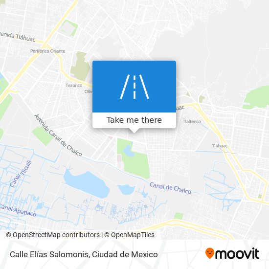 Mapa de Calle Elías Salomonis