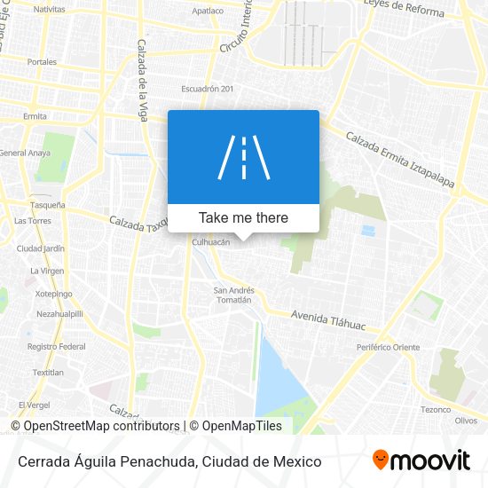 Cerrada Águila Penachuda map