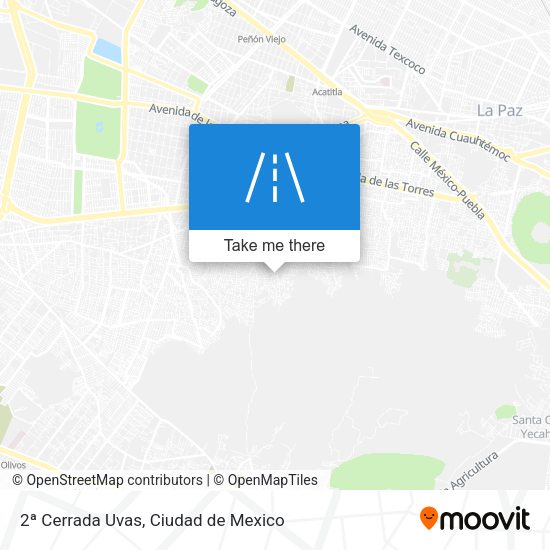 2ª Cerrada Uvas map