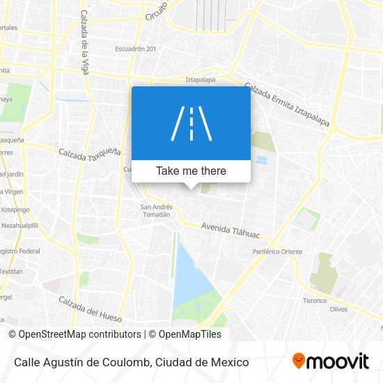 Calle Agustín de Coulomb map