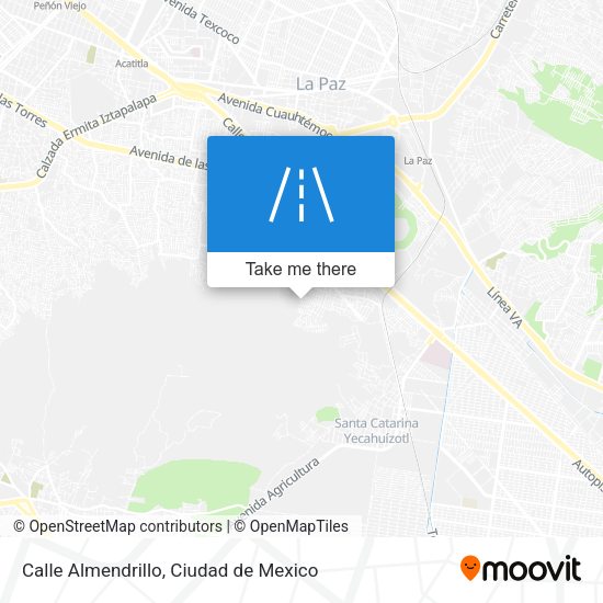 Calle Almendrillo map