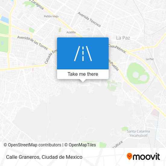 Calle Graneros map