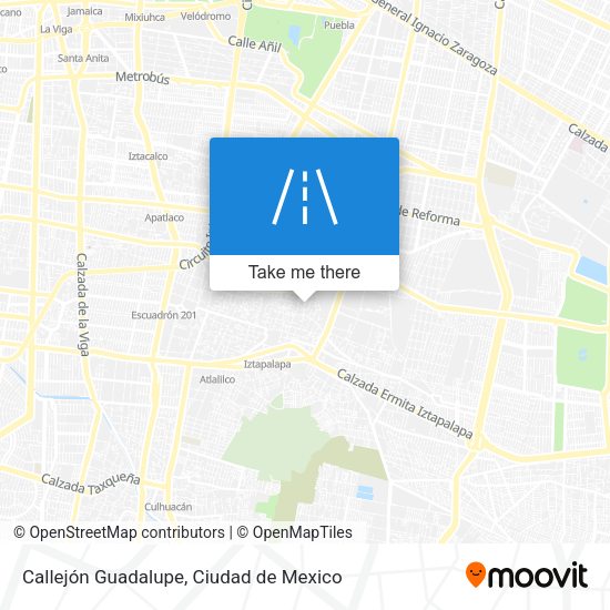Mapa de Callejón Guadalupe