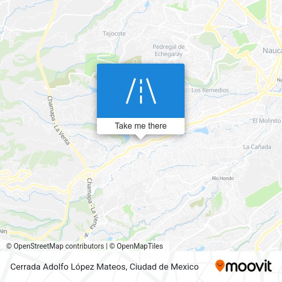 Cerrada Adolfo López Mateos map
