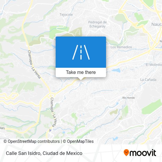 Calle San Isidro map