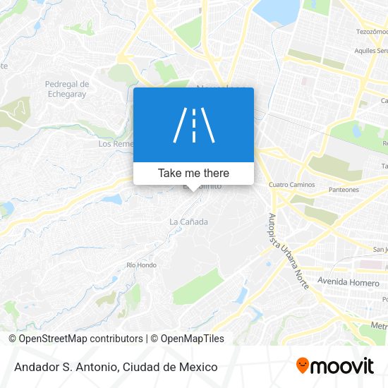 Andador S. Antonio map
