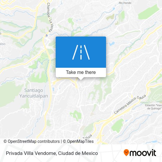 Mapa de Privada Villa Vendome