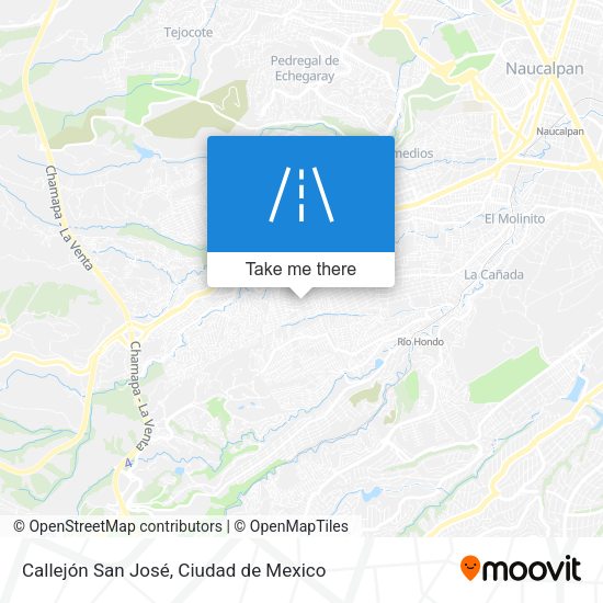 Callejón San José map