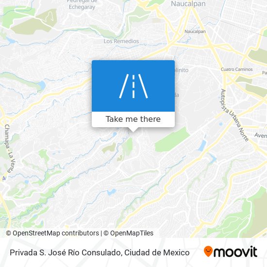Mapa de Privada S. José Río Consulado