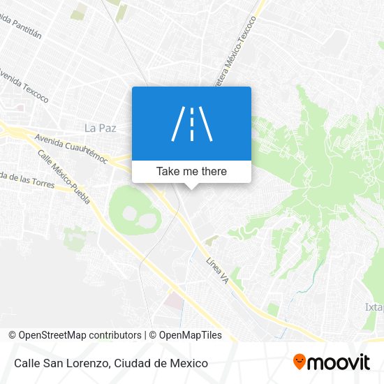 Mapa de Calle San Lorenzo