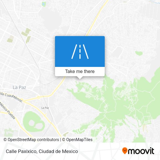 Calle Paxixico map