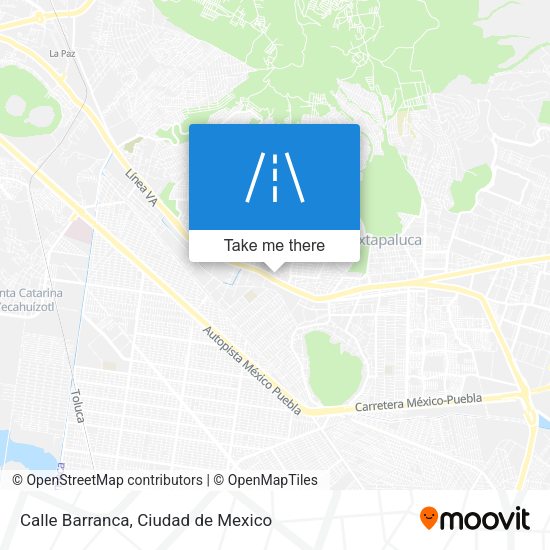 Calle Barranca map