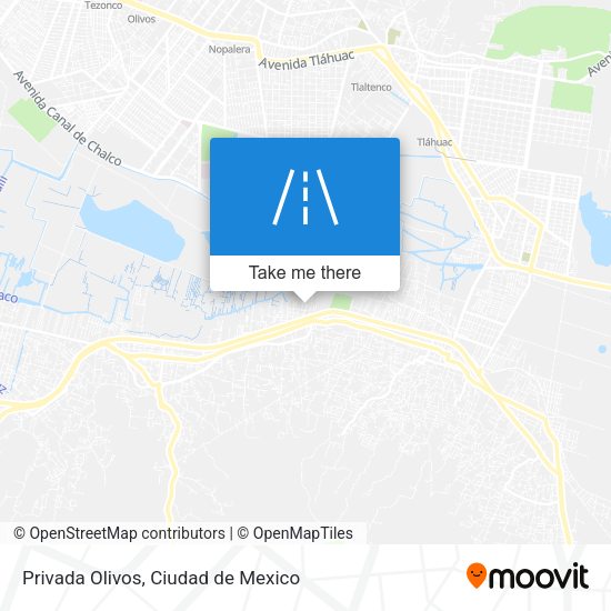 Privada Olivos map