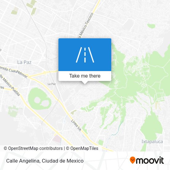 Calle Angelina map