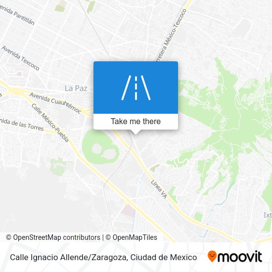 Mapa de Calle Ignacio Allende/Zaragoza