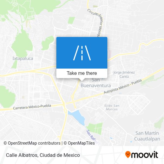 Mapa de Calle Albatros