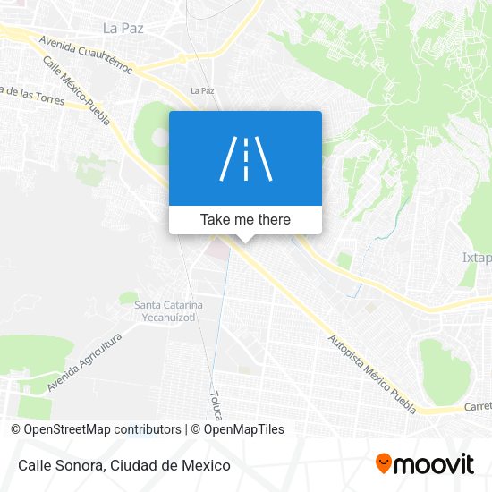 Mapa de Calle Sonora