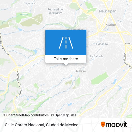 Calle Obrero Nacional map
