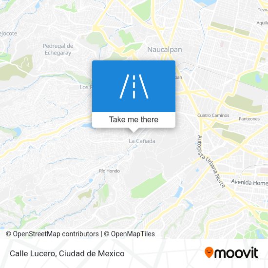 Mapa de Calle Lucero