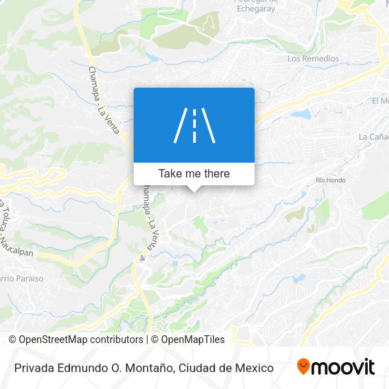 Mapa de Privada Edmundo O. Montaño