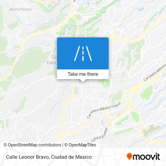 Mapa de Calle Leonor Bravo