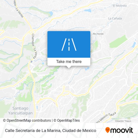 Calle Secretaría de La Marina map