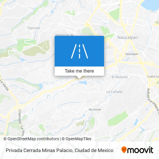 Privada Cerrada Minas Palacio map