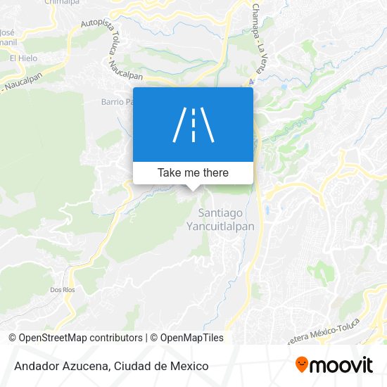 Andador Azucena map