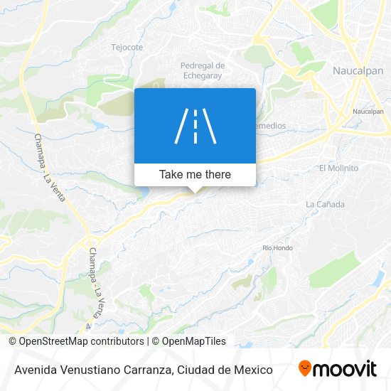 Mapa de Avenida Venustiano Carranza